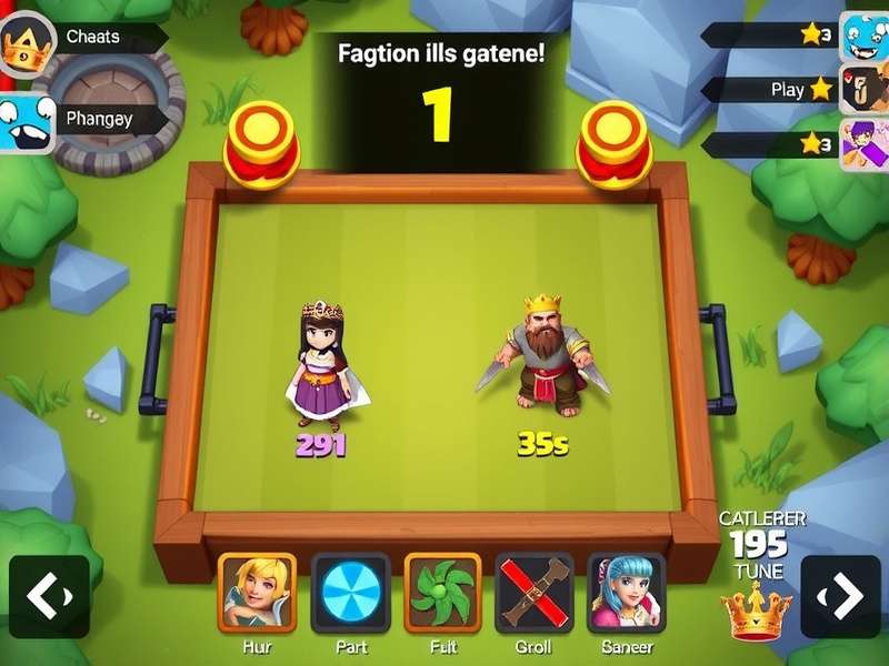 Championship Table Clash Queen gameplay screenshot